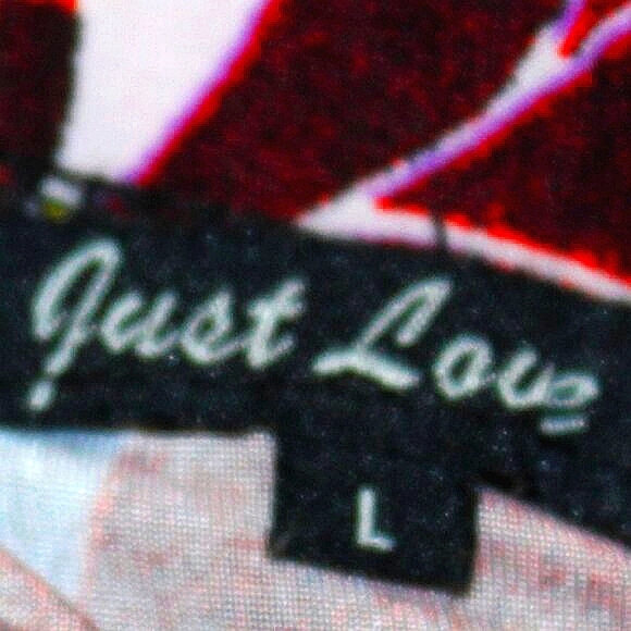 🌺 Just Love Strapless Maxi Dress L — Tropical Hibiscus High-Low Hem 🌴 - Picture 9 of 9